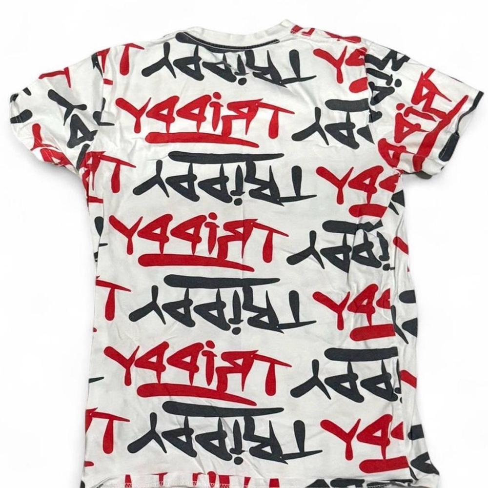 Rue21 Red and Black Graphic Tee
